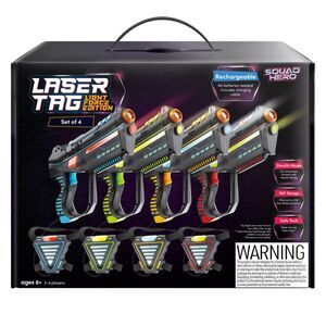 Squad Hero Rechargeable Laser Tag Set of 4 (1767)